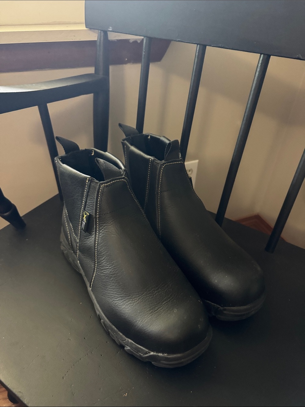 MEN'S APEX METATARSAL GUARD STEEL TOE 6" SLIP ON WORK BOOT
